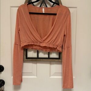 FP Movement Crop Tee Bell Sleeve